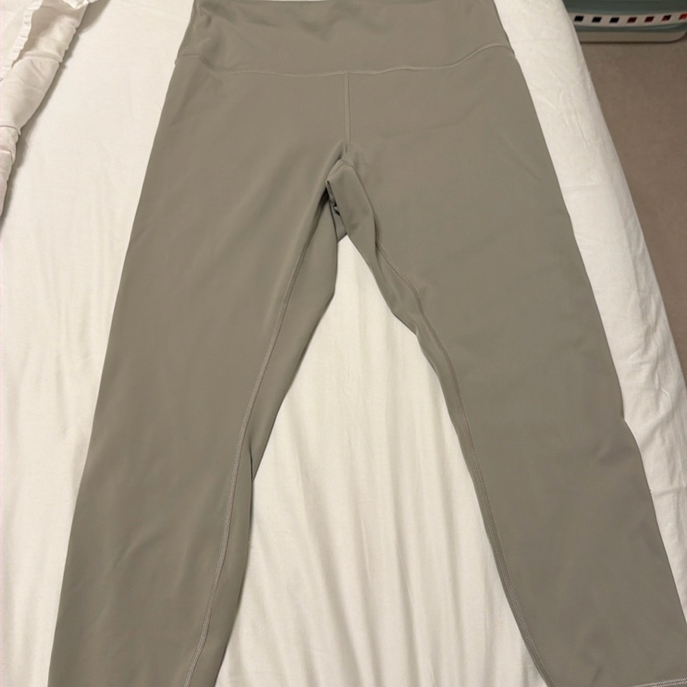 Lululemon Neutral Beige High-Waist Leggings